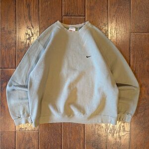 Vintage 90s Nike Pistachio Green Crewneck